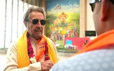 एरोल मस्क ने दिल्ली के इस्कॉन मंदिर में किए दर्शन, एरोल मस्क ने की भारत की तारीफ