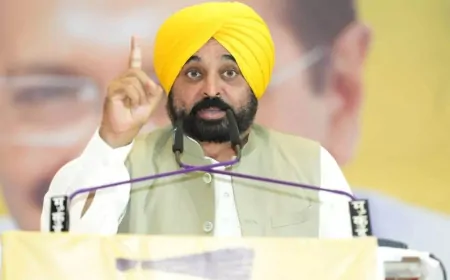 CM मान ने कई नेताओं को AAP में कराया शामिल, CM मान ने लुधियाना में कराया पार्टी में शामिल