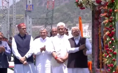 PM मोदी ने चिनाब ब्रिज का किया शुभारंभ, दुनिया को दिया बड़ा संदेश