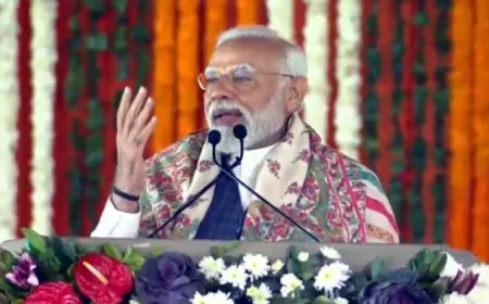 PM ने विकास कार्यों का किया शिलान्यास-उद्घाटन, जम्मू-कश्मीर में तेजी से विकास कार्य हो रहे हैं-PM