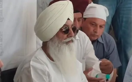 सुखदेव सिंह ढींडसा की हुई अंतिम अरदास, अंतिम अरदास में कई नेता हुए शामिल