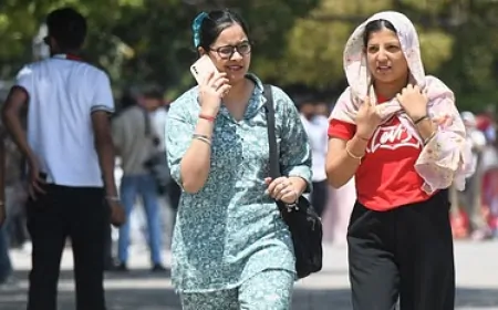 देशभर में भीषण गर्मी का प्रकोप जारी, चंडीगढ़ में तापमान 43 डिग्री के पार किया गया दर्ज