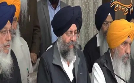 SGPC आंतरिक कमेटी की अहम बैठक, SGPC प्रधान हरजिंदर सिंह धामी ने की अध्यक्षता
