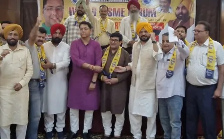 लुधियाना के मशहूर उद्योगपति बदीश जिंदल आम आदमी पार्टी में हुए शामिल