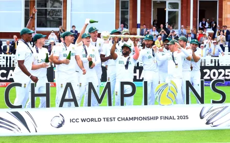दक्षिण अफ्रीका ने जीता WTC का खिताब, तोड़ा भारत का 14 साल पुराना रिकॉर्ड 