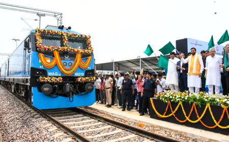 मानेसर में मारुति सुजुकी रेल साइडिंग का शुभारंभ, CM सैनी और रेल मंत्री ने की शुरुआत