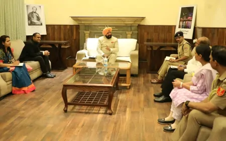 हरिद्वार : अर्धकुंभ मेला-2027 को लेकर राज्यपाल गुरमीत सिंह ने अधिकारियों के साथ की बैठक