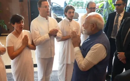 PM मोदी का क्रोएशिया में हुआ वैदिक मंत्रोच्चारण के साथ शानदार स्वागत