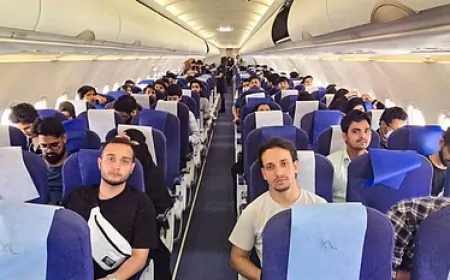 ईरान और इजराइल के बीच भारतीयों की घर वापसी, ईरान से 110 भारतीय छात्रों को लाया गया दिल्ली