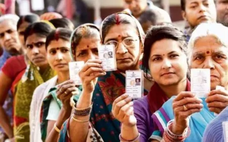 लुधियाना पश्चिम उपचुनाव : दोपहर 3 बजे तक 41.04% मतदान, बूथों पर CCTV की नजर