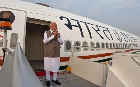 साइप्रस, कनाडा और क्रोएशिया की यात्रा संपन्न कर दिल्ली लौटे PM नरेंद्र मोदी