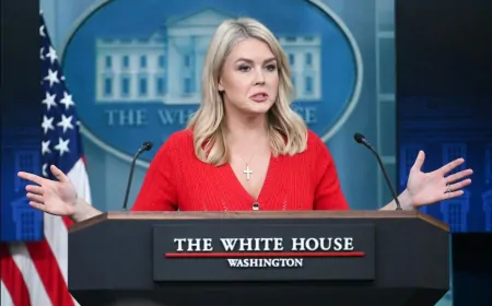 अगले दो हफ्ते में ईरान पर हमला करने का निर्णय लेंगे ट्रंप, व्हाइट हाउस की प्रेस सचिव कैरोलिन लेविट ने की प्रेस कॉन्फ्रेंस