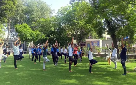 NCC ग्रुप मुख्यालय में योग शिविर का आयोजन, ‘एक पृथ्वी, एक स्वास्थय’ की थीम पर योगाभ्यास