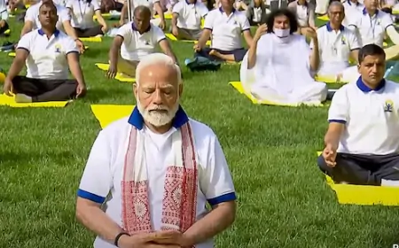 International Yoga Day:   विशाखापट्टनम में PM नरेंद्र मोदी करेंगे योग, दुनिया भर में आज मनाया जा रहा योग दिवस
