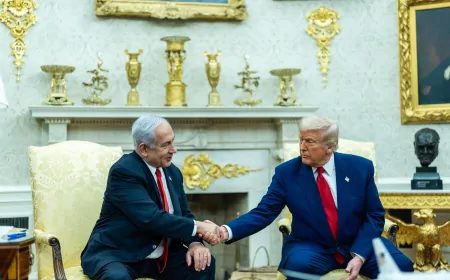 राष्ट्रपति ट्रंप से मिले इजरायल के PM नेतन्याहू