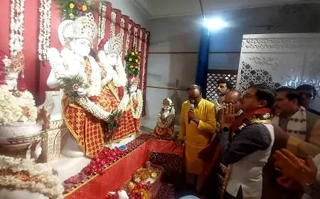 CM मोहन यादव का उज्जैन में कार्यक्रम, CM मोहन यादव ने श्रीराम मंदिर में की पूजा-अर्चना