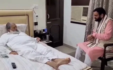 CM नायब सिंह सैनी ने अनिल विज से की मुलाकात, CM ने अनिल विज के जल्द स्वस्थ होने की कामना की