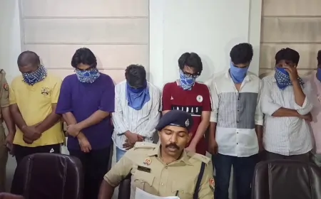 क्रिप्टोकरेंसी के जरिए ठगी करने वाले गिरोह का पर्दाफाश, 8 गिरफ्तार