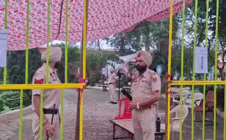 लुधियाना वेस्ट विधानसभा उपचुनाव, कड़ी सुरक्षा में EVM