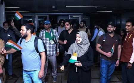 ईरान से वापस लौटे भारतीय छात्र, अब तक 1100 से ज्यादा लौटे स्वदेश