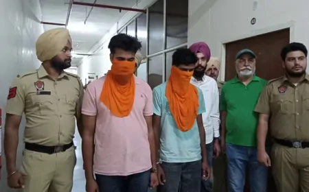 पंजाब के 2 युवक जासूसी के शक में गिरफ्तार