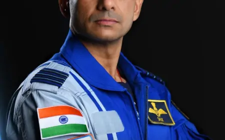 'मेरे कंधे पर मेरा तिरंगा है', अंतरिक्ष में जाते हुए शुभांशु शुक्ला का पहला संदेश