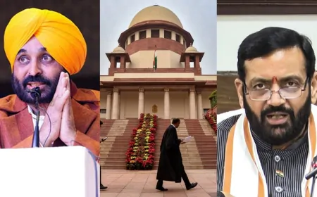 SYL को लेकर केंद्र सरकार की पहल, नहर के पानी बंटवारे को लेकर हरियाणा-पंजाब को लिखा पत्र