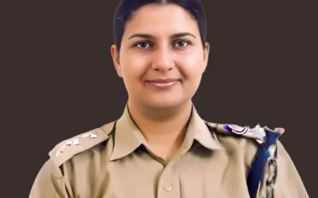 हरियाणा की लेडी IPS अफसर स्मिति चौधरी का निधन