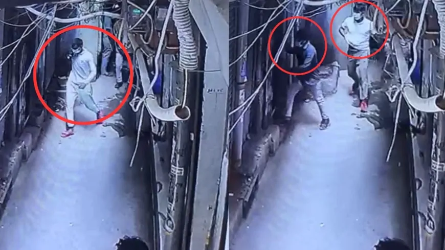 चांदनी चौक के एक शोरूम में फायरिंग और लूटपाट, 35 लाख रुपये लूटकर फरार हुए आरोपी