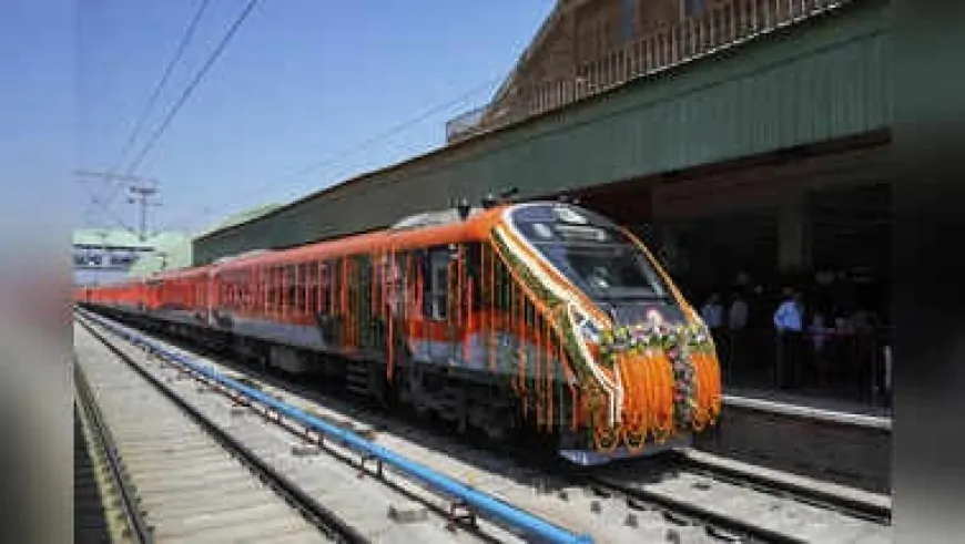 J&K को मिली पहली वंदे भारत ट्रेन, कटरा-श्रीनगर के बीच यात्रा हुई आसान