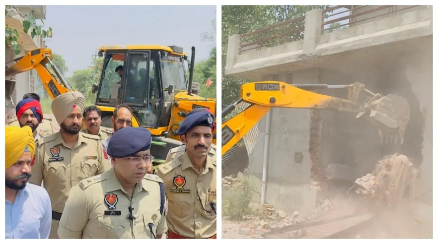 पंजाब में ‘युद्ध-नशे के विरुद्ध’ अभियान जारी, पुलिस ने नशा तस्करों के घरों पर चलाया तलाशी अभियान