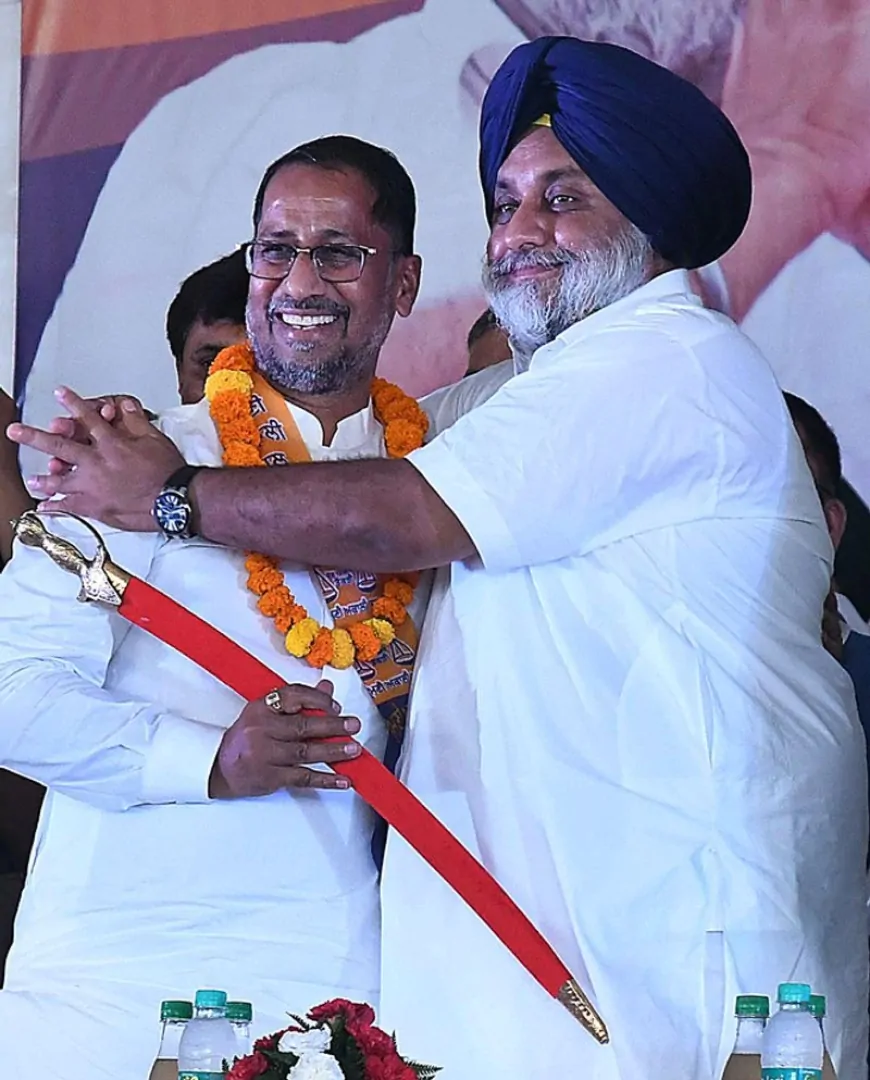 अनिल जोशी शिरोमणि अकाली दल में हुए शामिल, सुखबीर सिंह बादल ने दिलाई पार्टी की सदस्यता