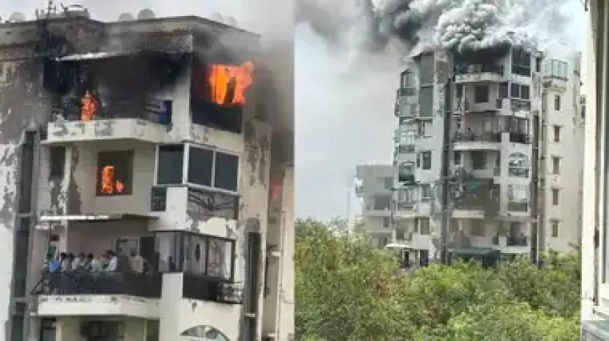 Delhi Fire News: दिल्ली के द्वारका स्थित अपार्टमेंट में लगी भीषण आग, तीन लोग बिल्डिंग से गिरे नीचे