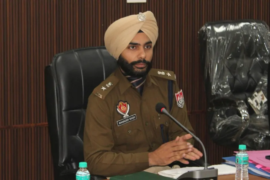 SSP मनिंदर सिंह ने की प्रेस कॉन्फ्रेंस, फिरौती मांगने वालों से दुकानदार परेशान- SSP