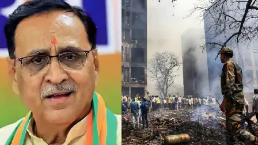 अहमदाबाद प्लेन क्रैश में गुजरात के पूर्व CM विजय रुपाणी का निधन
