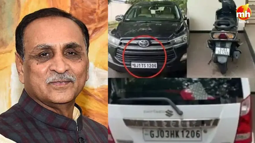 गुजरात के पूर्व CM विजय रूपाणी के वाहनों के नंबर थे '1206', इसी तारीख (12.06) को हुआ निधन