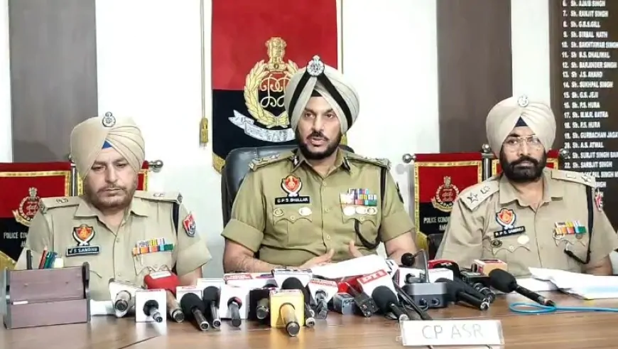 अमृतसर पुलिस ने बब्बर खालसा आतंकी मॉड्यूल का किया पर्दाफाश, एक आतंकी गिरफ्तार