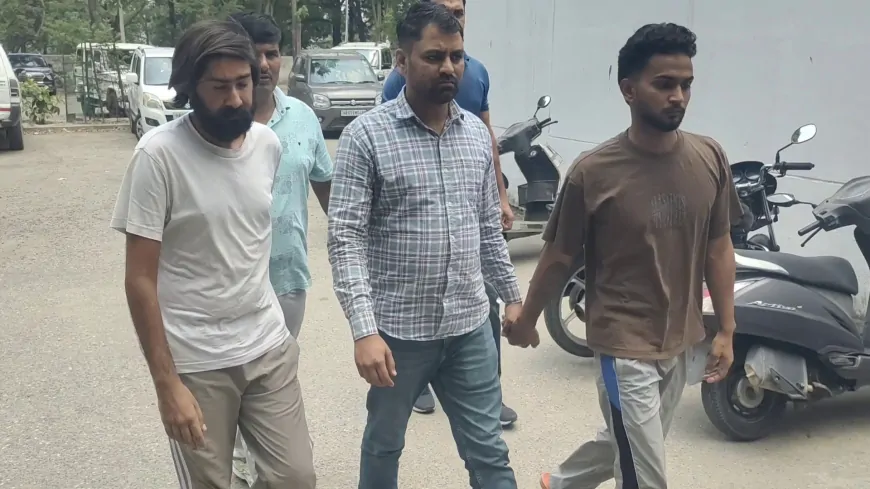 हैंड ग्रेनेड के साथ गिरफ्तार आरोपियों की कोर्ट में पेशी