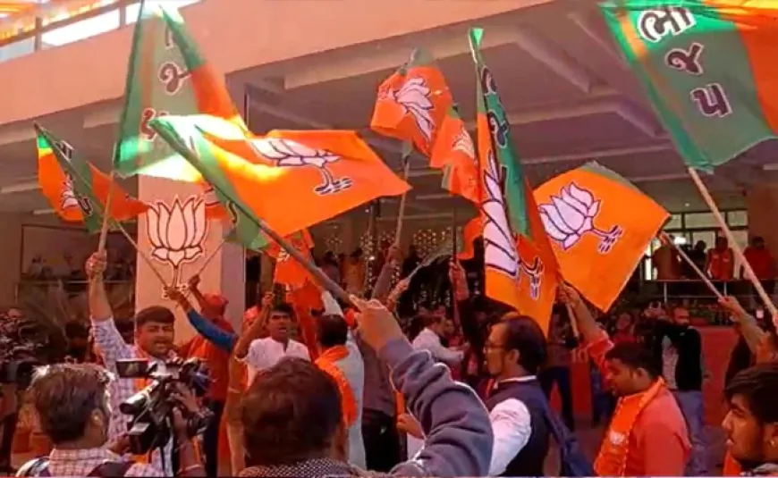 गुजरात उपचुनाव: BJP कडी सीट पर 38 हजार से ज्यादा वोटों से जीती