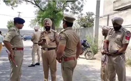पंजाब पुलिस और अपराधी के बीच हुई मुठभेड़, पुलिस ने अपराधी को किया गिरफ्तार 