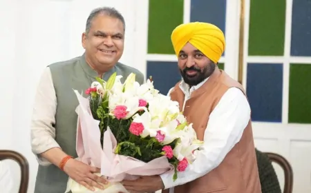 विधायक संजीव अरोड़ा ने मंत्री पद की शपथ ली, लुधियाना वेस्ट से उपचुनाव जीते, राज्यपाल ने दिलाई शपथ