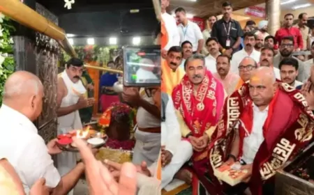 हेमंत खंडेलवाल BJP प्रदेश अध्यक्ष बनते ही पहुंचे बाबा महाकाल की शरण में