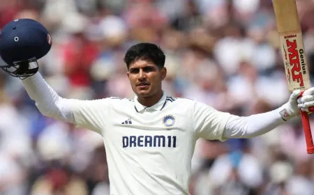 Shubman Gill का दोहरा शतक, तोड़े कई रिकॉर्ड