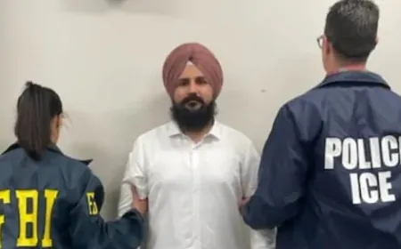 अमेरिका में धरा गया खालिस्तानी आतंकी हैप्पी पासिया, FBI ने किया गिरफ्तार