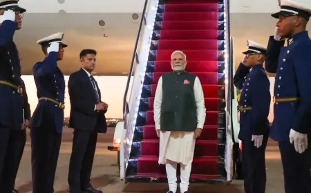 PM Modi In Brasilia: ब्रासीलिया पहुंचे PM नरेंद्र मोदी