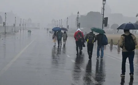 दिल्ली NCR में आज फिर बारिश को लेकर अलर्ट जारी!
