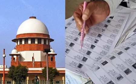 बिहार वोटर लिस्ट विवाद मामले की SC में सुनवाई