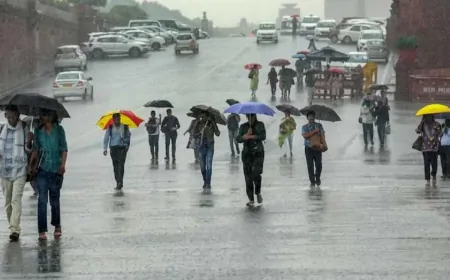 सावन का पहला दिन, दिल्ली-NCR में होगी मूसलाधार बारिश;  IMD ने जारी किया अलर्ट