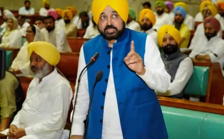 पंजाब विधानसभा के विशेष सत्र का आज दूसरा दिन