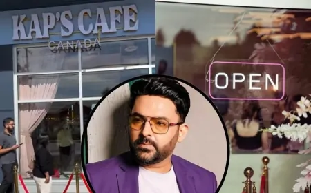 कनाडा में स्थित कॉमेडियन कपिल शर्मा के कैफे पर फायरिंग, आतंकी हरजीत सिंह ने ली हमले की जिम्मेदारी